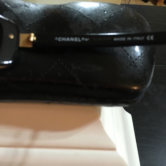 SOLD Chanel Black Square Sunglasses 1067608 5026 - Picture 4 of 8